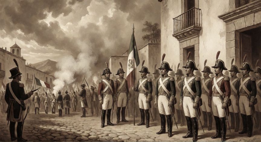 qué ocurrió el 28 de septiembre de 1821, Soldados del Ejército Trigarante en México tras la independencia de 1821