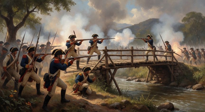 que ocurrio el 5 de julio de 1811 en venezuela, Recreación histórica de la Batalla de La Puente en Venezuela en 1811