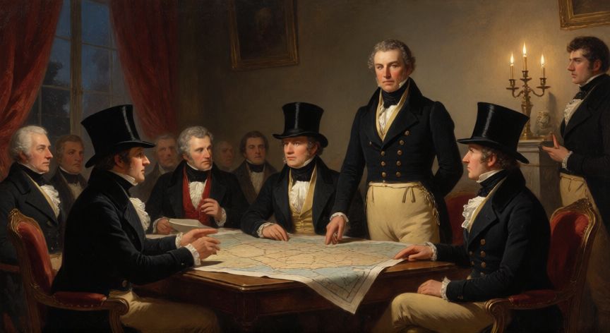 qué ocurrió el 6 de agosto de 1825, Jornada diplomática europea en el siglo XIX