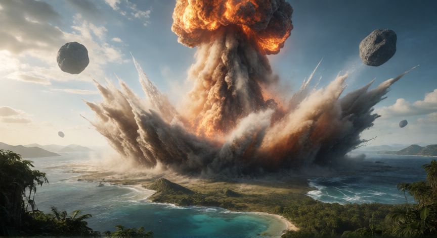que ocurrio hace 65 millones de años, Impacto del asteroide de Chicxulub en la Tierra hace 65 millones de años