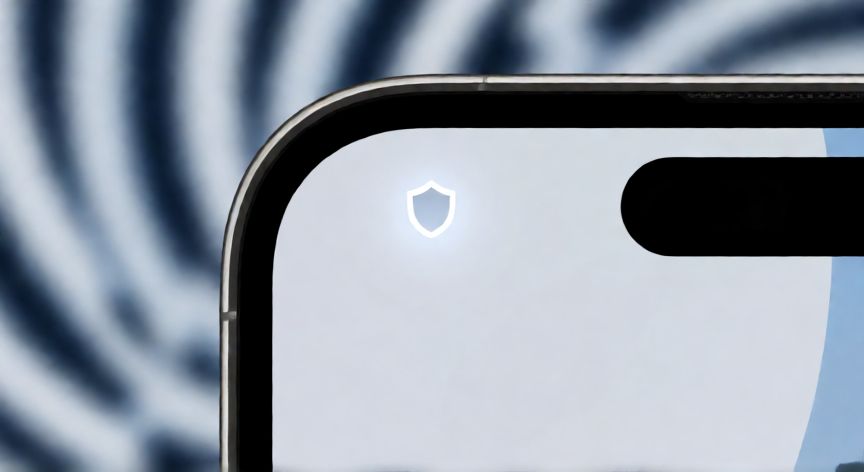que ofrece android 15, Interfaz de seguridad y privacidad en el menú de bloqueo de Android 15