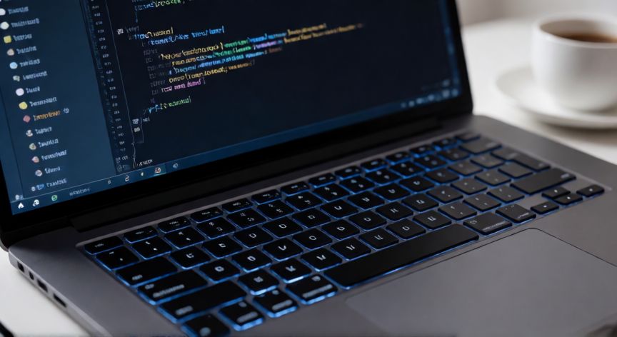 que ordenador comprar para ingenieria informatica, Teclado de portátil con código en pantalla