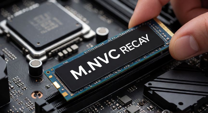 que ordenador de sobremesa comprar para casa, Instalación de una unidad SSD M.2 NVMe en la placa base de un ordenador