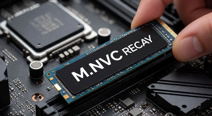 que ordenador de sobremesa comprar para casa, Instalación de una unidad SSD M.2 NVMe en la placa base de un ordenador