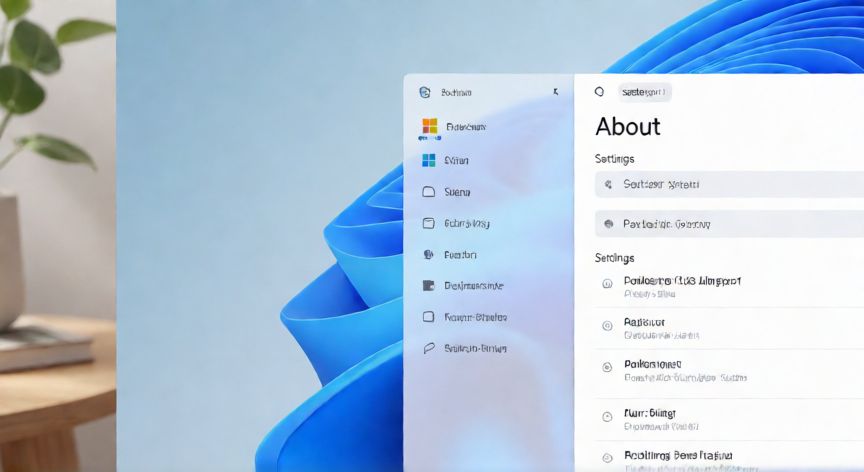 que ordenador estoy usando, Pantalla de configuración de Windows mostrando la información del sistema
