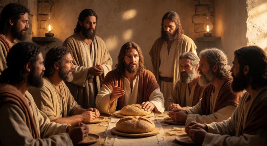 que pasó 40 días después de la resurrección, Jesús enseñando a los apóstoles durante los cuarenta días tras la resurrección