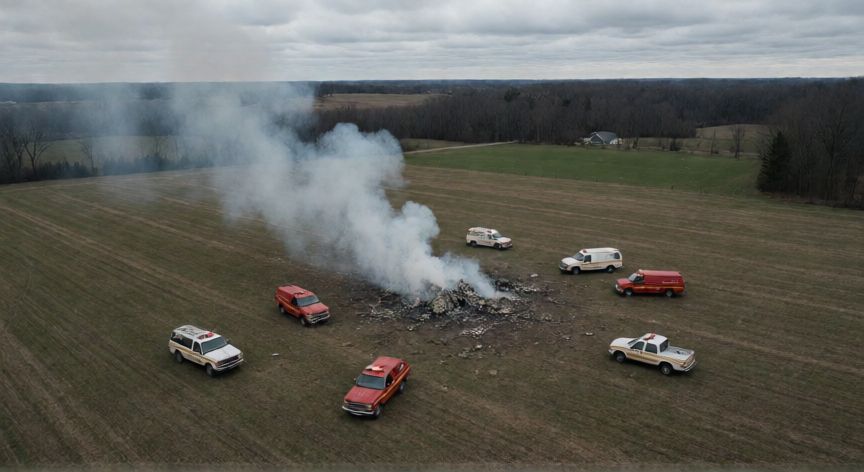 que paso el 11 de septiembre del 2001, Lugar del impacto del vuelo United 93 en un campo de Shanksville, Pensilvania