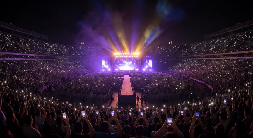 que paso rosalia con argentina, Concierto de Rosalía en estadio argentino lleno de público