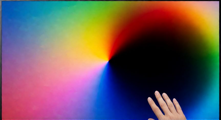 Comparación visual de colores y brillo entre tecnología QLED y Mini LED