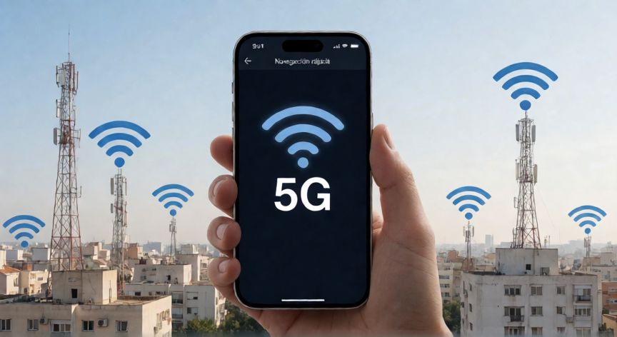 qué tecnología ofrece at&t para una navegación más rápida, Smartphone con señal 5G de AT&T para una navegación más rápida