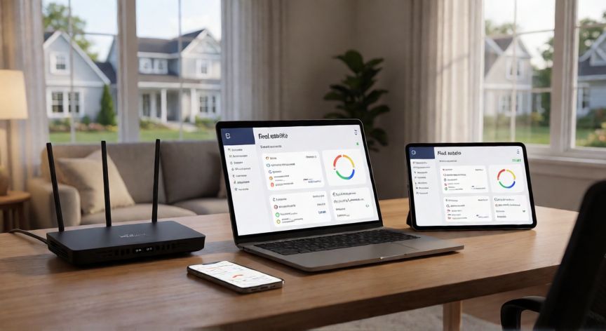 qué tecnología ofrece at&t para una navegación más rápida, Dispositivos conectados con router 5G de AT&T para mejorar la navegación en casa