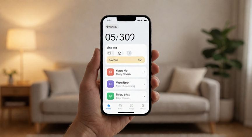 que tecnologia proporciona una solucion para el agotamiento, Uso de un control de tiempo de pantalla para recuperar el descanso digital