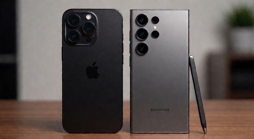 que telefono es mejor que iphone, Comparativa entre iPhone y Samsung Galaxy S24 Ultra