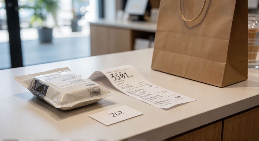 razon por la que cambiarias un regalo, Contratación de tienda con producto empacado y comprobante de compra
